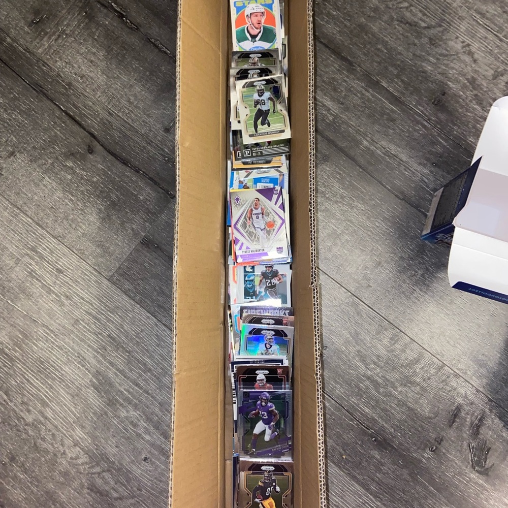 Huge sports card collection